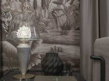 GRACE - Venetian crystal table lamp by Barovier&Toso - view 2