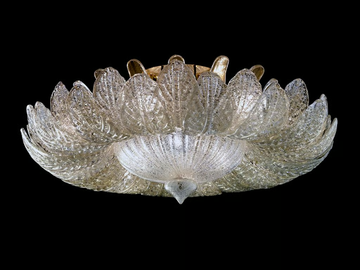 REX - Venetian crystal ceiling lamp by Barovier&Toso - view 2