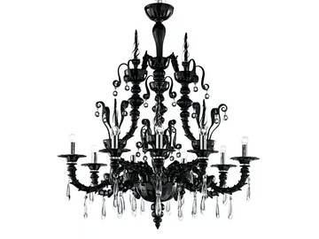 DHAMAR - Venetian crystal chandelier by Barovier&Toso - view 2