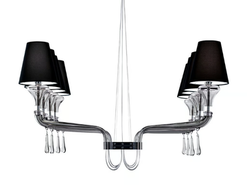DOMO NEVADA - Venetian crystal chandelier by Barovier&Toso - view 2