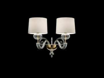 TANGERI - Venetian crystal wall lamp by Barovier&Toso - view 2