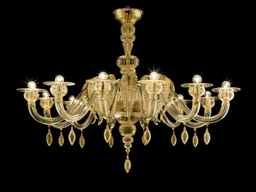 FEZ - Venetian crystal chandelier by Barovier&Toso - view 2