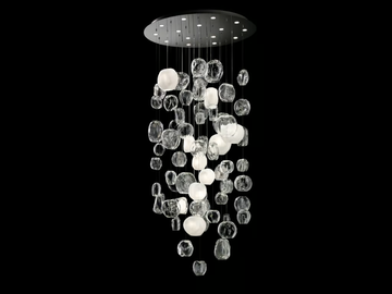 HANAMI - Venetian crystal pendant lamp by Barovier&Toso - view 2