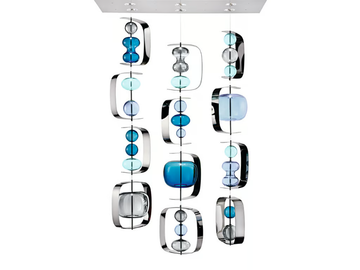 MANHATTAN - Venetian crystal pendant lamp by Barovier&Toso - view 2