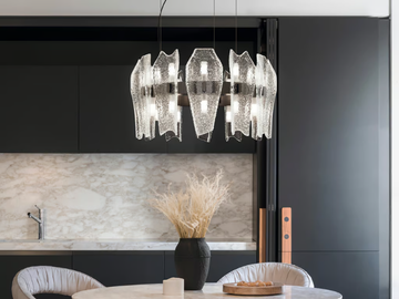 PUNK - Venetian crystal pendant lamp by Barovier&Toso - view 2