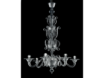 REDON - Venetian crystal chandelier by Barovier&Toso - view 3