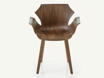 PETAL - Wood chair by BassamFellows - view 3
