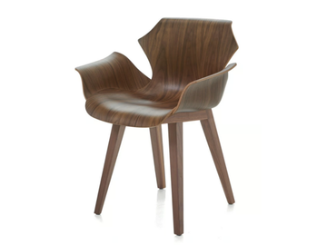 PETAL - Wood chair by BassamFellows - view 2