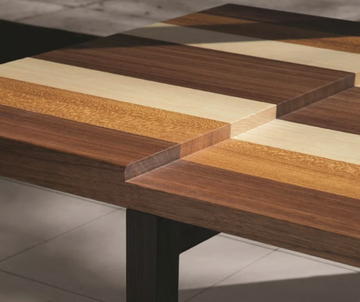 STRIPE - Solid wood bench by BassamFellows - view 3