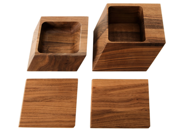 Desk Accessories - Walnut desk set by BassamFellows - view 2