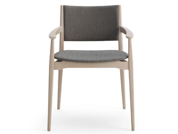 BLAZER 629 - Fabric and beech easy chair by Billiani - view 2