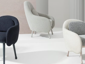 COROLLA 272 - Bergere armchair with armrests by Billiani - view 3
