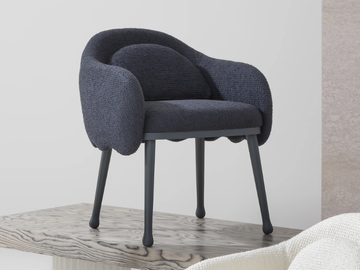 COROLLA 270 - Easy chair with armrests by Billiani - view 3