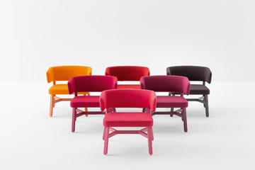CROISSANT 572 - Lounge chair in beechwood by Billiani - view 3