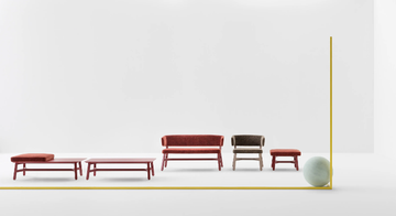 CROISSANT 573 - Fabric small sofa by Billiani - view 3