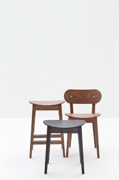GRADISCA 626 - Beech stool by Billiani - view 3