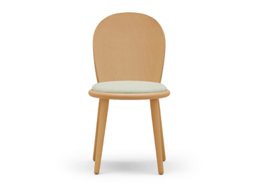 VERETTA 920 - Beech chair with integrated cushion by Billiani - view 2