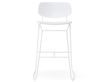 DOLL 164 - Steel barstool by Billiani - view 2