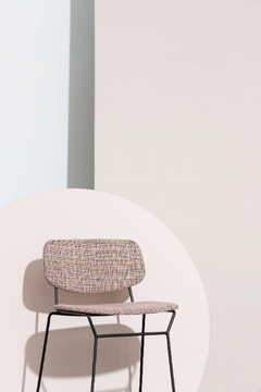 DOLL 165 - High fabric stool by Billiani - view 3