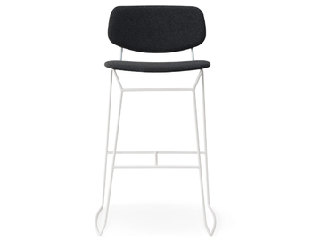 DOLL 165 - High fabric stool by Billiani - view 2