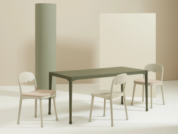 FRISÉE 265 - Rectangular ash dining table by Billiani - view 3