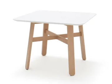 CROISSANT 591 - Beech table by Billiani - view 2