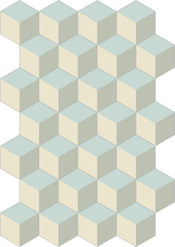 CUBIC ICEBERG - Handmade cement tiles by Bisazza - view 3