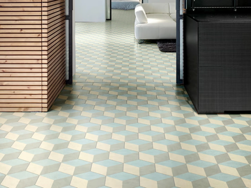 CUBIC ICEBERG - Handmade cement tiles by Bisazza - view 2
