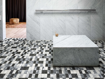 MODULO 1 CHIAROSCURO MATT - Marble flooring by Bisazza - view 2