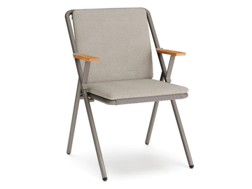 GARDA - Garden chair with armrests by Bivaq - view 3