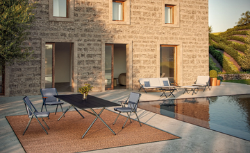 GARDA - Rectangular aluminium garden table by Bivaq - view 3