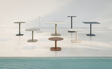 SIRKEL 55 - Round garden side table by Bivaq - view 3