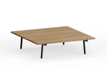 NAMI - Iroko garden side table by Bivaq - view 2
