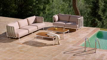 TEJA - 3 seater garden sofa by Bivaq - view 3