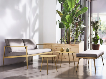 VINT - 2 seater fabric sofa by Bivaq - view 3