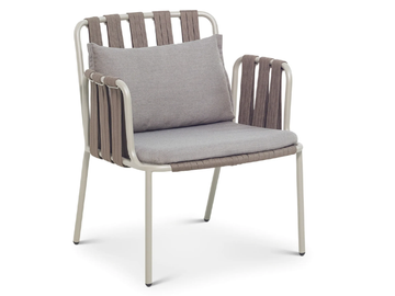 TEJA - Garden easy chair with armrests by Bivaq - view 2