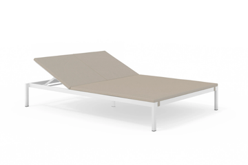 CLUB - Recliner aluminium sun lounger by Bivaq - view 3