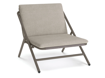GARDA - Aluminium and fabric garden armchair by Bivaq - view 2