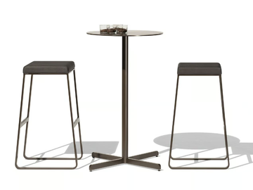 SIT - Round high table by Bivaq - view 3