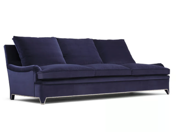 ARLÉS - 3 seater velvet sofa by Blasco - view 2