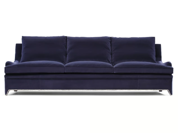 ARLÉS - 3 seater velvet sofa by Blasco - view 3