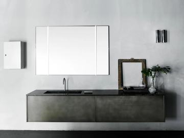 XILA - Wall-mounted vanity unit with drawers by Boffi - view 2