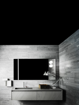 XILA - Wall-mounted vanity unit with drawers by Boffi - view 3