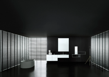 B14 - Wall-mounted vanity unit by Boffi - view 3
