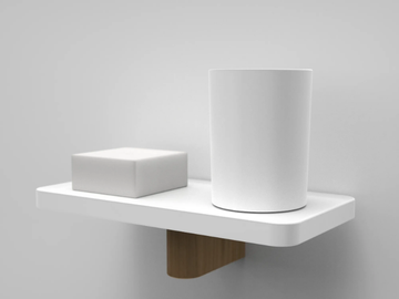 TWIG - Cristalplant® toothbrush holder by Boffi - view 3