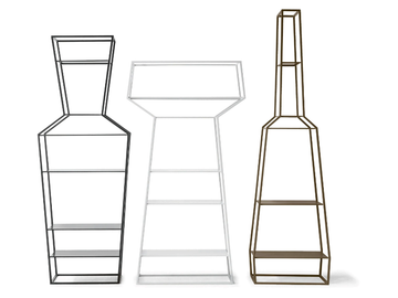 APRIL, MAY, JUNE - Sectional shelving unit by Bonaldo - view 2