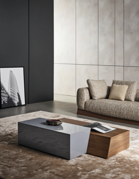 LITOS - Low wooden coffee table by Bonaldo - view 3