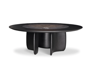 MELLOW ST - Round table with Lazy Susan by Bonaldo - view 2