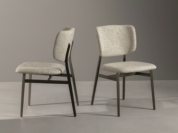 NOOR - Fabric chair open back by Bonaldo - view 3