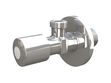 PULSAR - Angle brass stop valve by Bonomini - view 2